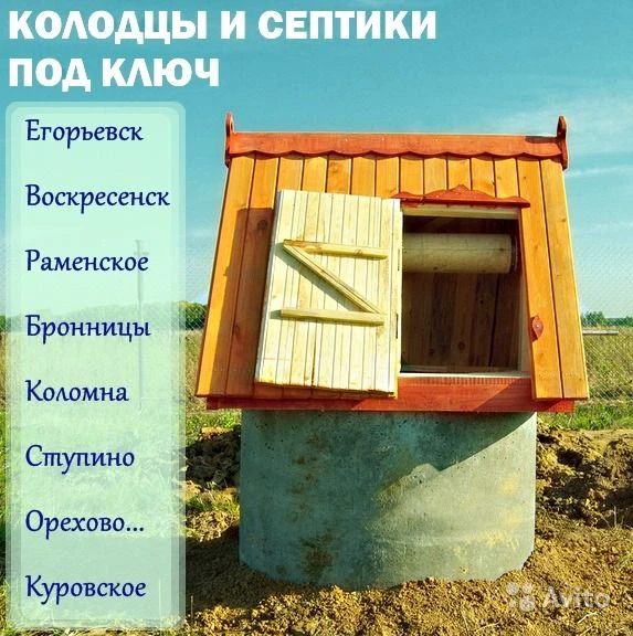 Фото Септик из бетонных колец