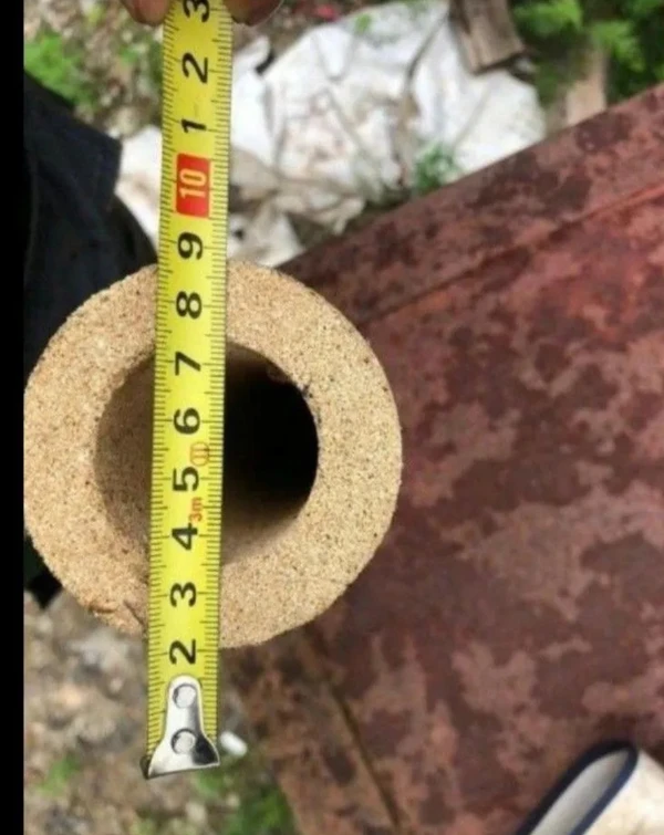 Фото Шамотная огнеупорная трубка