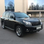 Аренда автомобиля с водителем Toyota Land Cruiser Prado 150