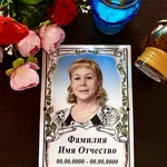 Фото №4 Металлокерамика на крест или памятник