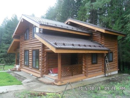 Фото Срубы домов, бань, а также строительство под ключ