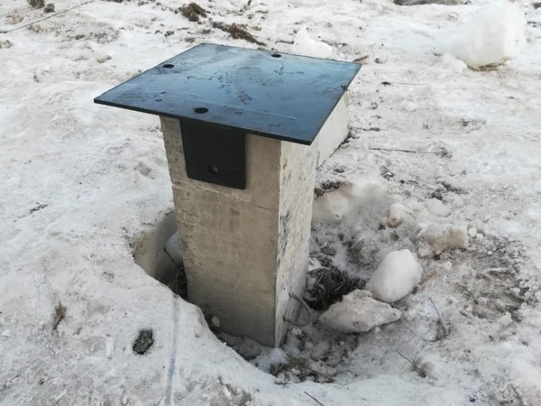 Фото Буронобивные ж/б свайные фундаменты