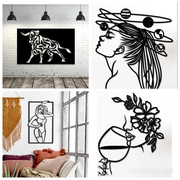 Фото Панно настенное из металла