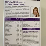 Фото №2 Купить витамины Perfectil для волос из Англии