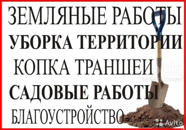 Фото Земляные работы. Уборка участка. Спил деревьев. Демонтаж