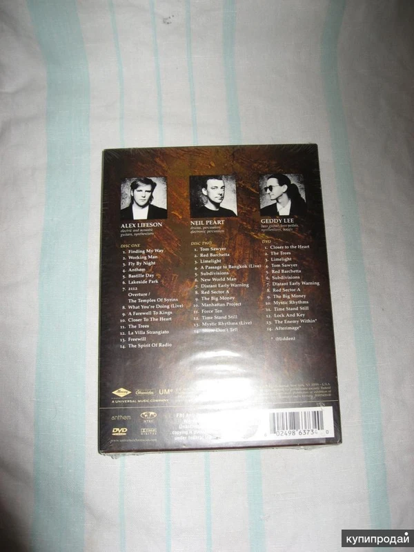 Фото Rush "Chronicles" DVD+2CD DIGI