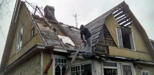 Фото Снос домов. дачных домов с вывозом