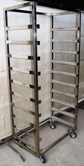 Фото Стеллажи шпилька из нержавейки, шкафы из нержавеющей стали.