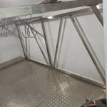 Фото №2 Вешало для полутуш. Стойка из нержавейки для подвешивания мясных туш.