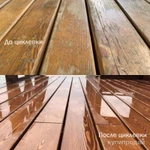 Фото №3 Циклевка паркета. Покрытие паркета лаком. Цена за м.2.