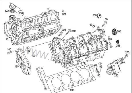 Фото Запчасти для двигателя 273 Mercedes
