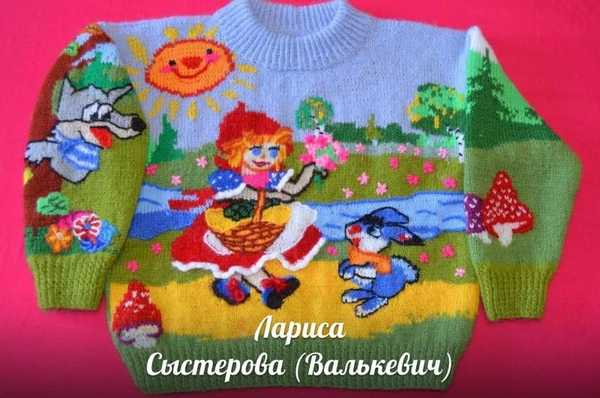 Фото Продам детские вязаные сказочные свитерочки 