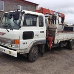 Аренда крана манипулятора hino ranger 