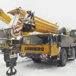 фото Продам немецкий Автокран. Liebherr LTM 1120. 1991 г/в, после РЕНОВАЦИЯ, экспертиза промбезопасности