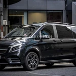 Черный Mercedes V-class 2020