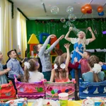Фото №6 Шоу мыльных пузырей на детский праздник