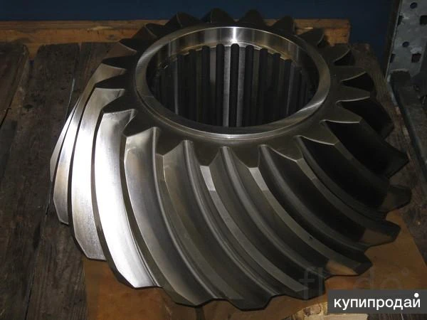 Фото Производство шестерен, круговые зубья, вал-шестерня