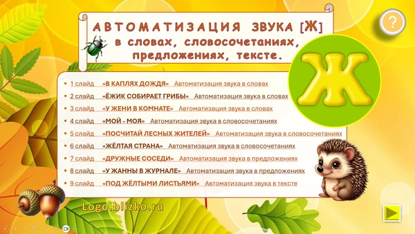 Фото Логопедическое интерактивное пособие