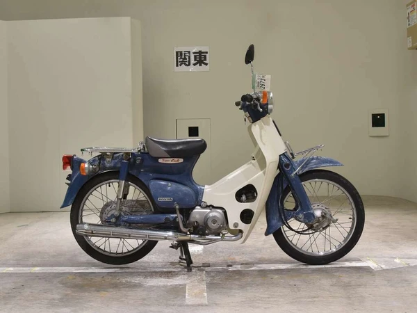 Фото Мотоцикл дорожный Honda Super Cub рама AA01 скутерета багажники гв 2003