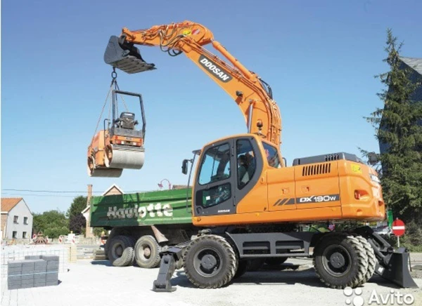 Фото Колесный экскаватор Doosan DX190