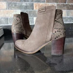 Фото №6 Ботильоны Италия, весна - осень, нубук, с подарком