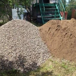 Фото №2 Песок гравий щебень пгс