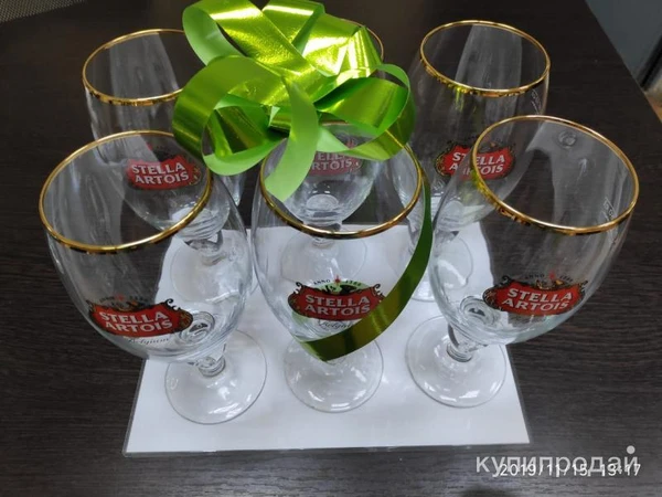 Фото Фирменные бокалы 0,5л Stella Artois