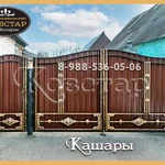 Фото №3 Ворота  в Миллерово, Элементы ковки, 