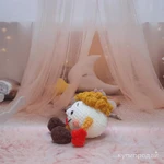 Фото №3 Мягкая игрушка Снежок, ручная работа