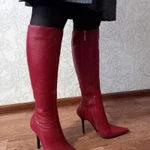 Фото №4 Сапоги. Натур кожа.