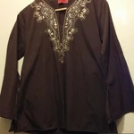 фото Пляжная туника Wesper размер 42 - 44 , по бокам разрезы