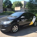 Hyundai Solaris под такси