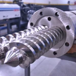 фото Поставка, замена шнеков и шнековых пар, для одношнековых экструдеров, двушнековых экструдеров, шнековые элементы