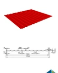 Фото №2 Профнастил С10 1100/1150 оцинкованный, окрашенный