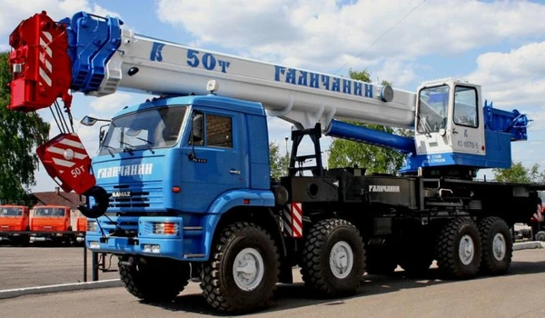 Фото Аренда автокрана 50 тонн