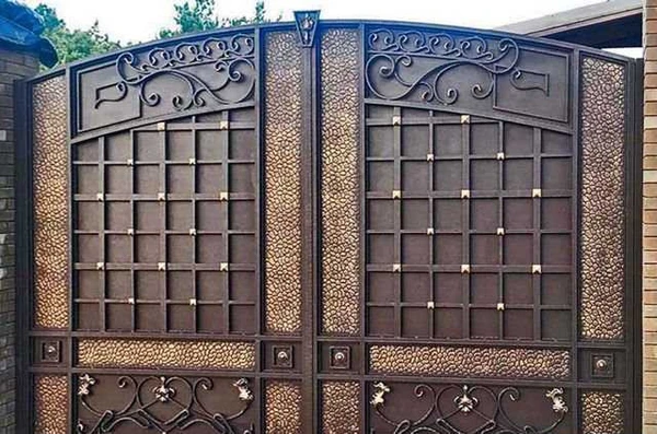 Фото Автоматические откатные и распашные ворота, навесы