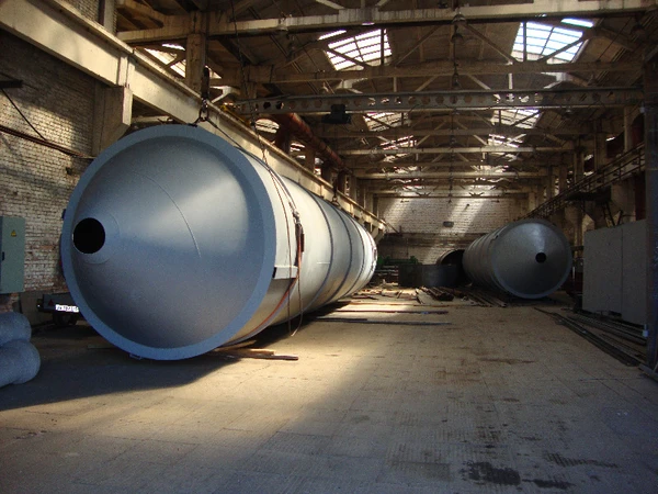 Фото Изготовление силосов для цемента.