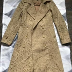 Фото №7 костюм офисный голубой размер 42: платье и кардиган