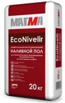 фото Наливной пол Магма EcoNivelir 20кг быстротвердеющий