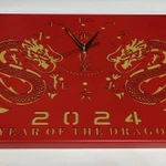 Фото №4 Настенные часы с подсветкой