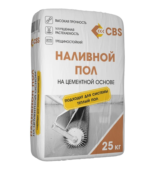 Фото Наливной пол CBS На цементной основе 25 кг