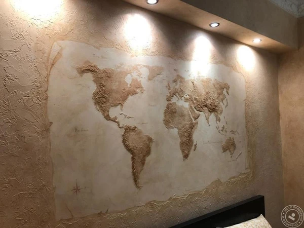 Фото Поклейка обоев и малярные работы