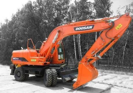 Фото Аренда колёсного экскаватора Doosan S180W-V