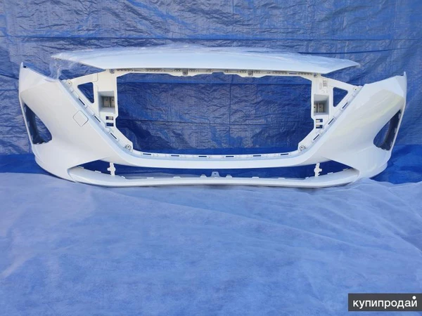 Фото Новый бампер в цвет авто Hyundai solaris Kio Rio, Volkswagen Polo