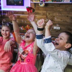 Фото №9 Шоу мыльных пузырей на детский праздник