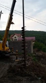 Фото Буровые работы, вездеход