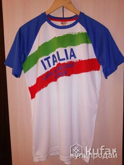 Фото Футболка сборной ИТАЛИИ по футболу 170-176 см новая