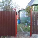 Фото №3 Установка заборов с воротами и калиткой