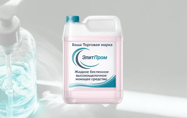 Фото Жидкое беспенное высокощелочное моющее средство