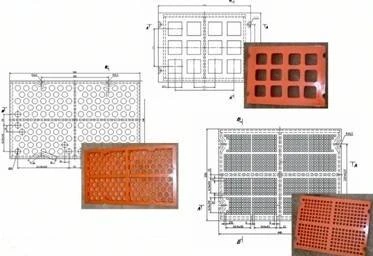 Фото Сита из полиуретана для грохотов